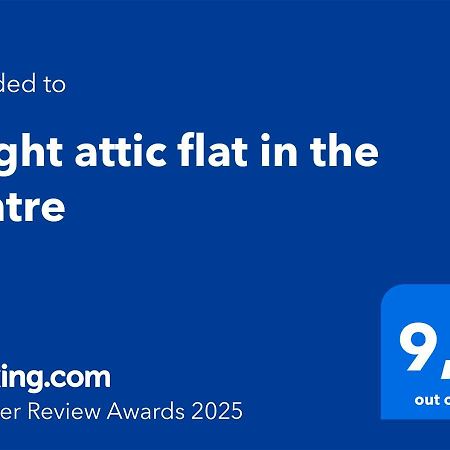 Bright Attic Flat In The Centre Lejlighed Riga Eksteriør billede
