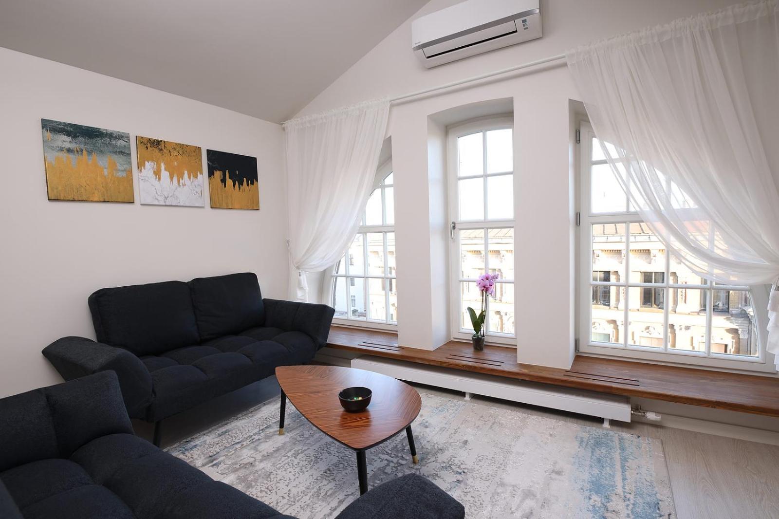 Bright Attic Flat In The Centre Lejlighed Riga Eksteriør billede
